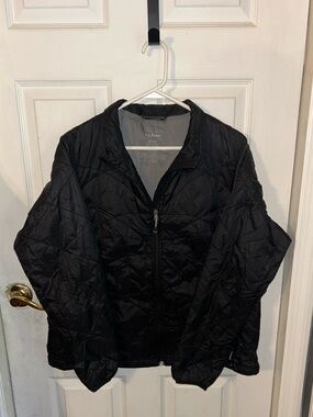 L.L. Bean Women's Black Quilted Puffer Jacket